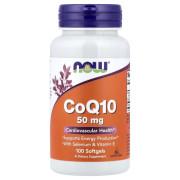 Now Foods, CoQ10 With Selenium & Vitamin E, 100 Softgel