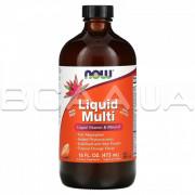 Now Foods, Liquid Multi, with Xylitol, Iron-Free, 473 ml