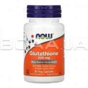 Now Foods, Glutathione 500 mg (Глутатіон), 30 Veg Capsules