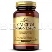 Solgar, Calcium Magnesium (Кальцій та Магній), 100 Tablets