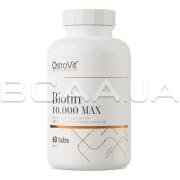 Ostrovit, Biotin 10.000 Max (Биотин), 60 Tablets