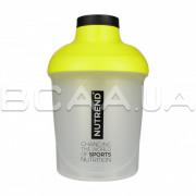 Nutrend, Shaker Transparent & Yellow (Шейкер), 300 ml