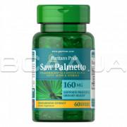 Puritans Pride, Saw Palmetto (Со Пальметто) 160 mg, 60 Rapid Release Softgels