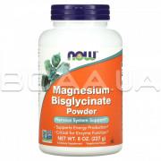 Now Foods, Magnesium Bisglycinate Powder (Магній), 227 g