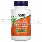 Now Foods, Milk Thistle Extract 300 mg, Silymarin, Double Strength, 100 Veg Capsules