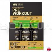 Optimum Nutrition, Gold Standard Pre-Workout Shot (UK), 12 x 60 ml