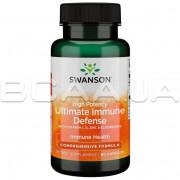 Swanson, High Potency, Ultimate Immune Defense with C, D, Zinc & Elderberry, 60 Capsules