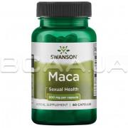 Swanson, Maca 500 mg, 60 Capsules