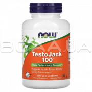 Now Foods, TestoJack 100, 120 Veg Capsules