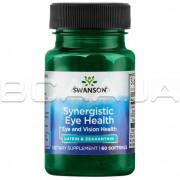 Swanson, Synergistic Eye Health, Lutein & Zeaxanthin, 60 Softgels
