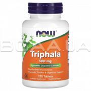 Now Foods, Triphala 500 mg, 120 Tablets