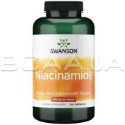 Swanson, Niacinamide 500 mg, 250 Capsules