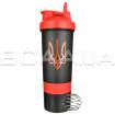 Shaker, Double Container, Black Red, 600 ml