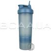 Shaker, Double Container, Light Blue, 600 ml