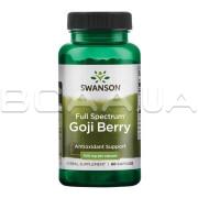 Swanson, Full Spectrum, Goji Berry 500 mg, 60 Capsules