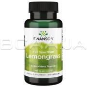 Swanson, Full Spectrum, Lemongrass 400 mg, 60 Capsules