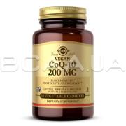 Solgar, Vegan CoQ-10 200 mg, 30 Vegetable Capsules