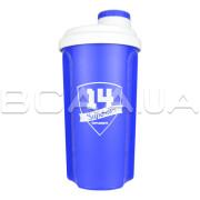 Superior 14 Supplements, Shaker Blue White, 500 ml