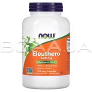 Now Foods, Eleuthero 500 mg, 250 Veg Capsules