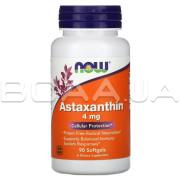 Now Foods, Astaxanthin 4 mg, 90 Softgels