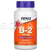 Now Foods, B-2 100 mg, 100 Veg Capsules
