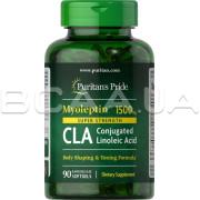 Puritans Pride, CLA 1500 mg, Super Strength, MyoLeptin, 90 Rapid Release Softgels