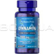 Puritans Pride, Cinnamon with High Potency Chromium, 60 Rapid Release Capsules