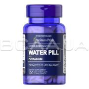 Puritans Pride, Water Pill with Potassium (Калий), 100 Coated Caplets