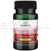 Swanson, Resveratrol 100 mg, 30 Capsules