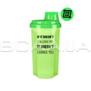 Шейкер DY Nutrition, Dorian Yates Quote Shaker Green, 500 ml