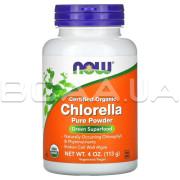 Now Foods, Certified Organic Chlorella, Pure Powder, 113 g