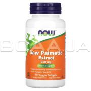 Now Foods, Saw Palmetto Extract 320 mg, Men's Health, 90 Veggie Softgels