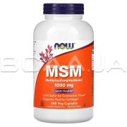 Now Foods, MSM 1000 mg, 240 Veg Capsules