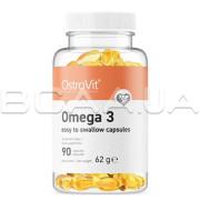 Ostrovit, Omega 3, Easy to Swallow, 90 Capsules