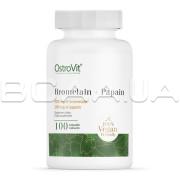 Ostrovit, Bromelain + Papain VEGE, 100 Capsules