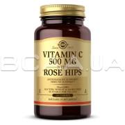 Solgar, Vitamin C 500 mg with Rose Hips, 250 Tablets