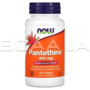 Now Foods, Pantethine 300 mg, 60 Softgels