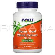 Now Foods, Horny Goat Weed Extract 750 mg, 90 Tablets