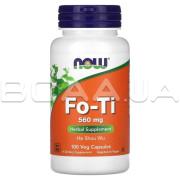 Now Foods, Fo-Ti 560 mg, 100 Veg Capsules