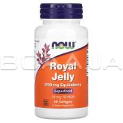 Now Foods, Royal Jelly 1000 mg, 60 Softgels