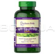 Puritans Pride, Soy Lecithin 1200 mg, 250 Rapid Release Softgels