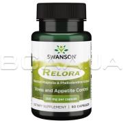 Swanson, Relora 250 mg, Patented Magnolia & Phellodendron Extract, 90 Capsules