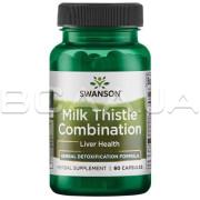 Swanson, Milk Thistle Combination, 60 Capsules