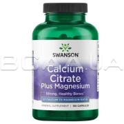 Swanson, Calcium Citrate Plus Magnesium, 150 Capsules