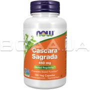 Now Foods, Cascara Sagrada 450 mg, 100 Veg Capsules