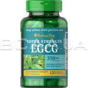 Puritans Pride, Super Strength EGCG 350 mg, 120 Rapid Release Capsules