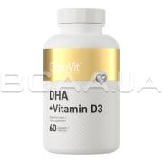 Ostrovit, DHA + Vitamin D3, 60 Capsules