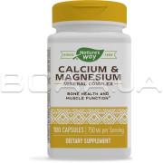 Natures Way, Calcium & Magnesium, 100 Capsules