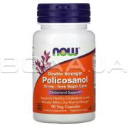 Now Foods, Policosanol 20 mg, Double Strength, 90 Veg Capsules