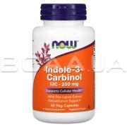 Now Foods, Indole-3-Carbinol 200 mg, 60 Veg Capsules